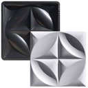 Ver imagem 7 de Forma 3D Gesso e Cimento ABS - Floral 50x50