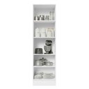 Ver imagem 4 de Paneleiro Armário de Cozinha 100% MDF 60 cm 2 Portas Branco/Preto Acordes Madesa