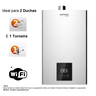 Aquecedor de Água a Gás Komeco Ko 21 Di Prime 21 Litros Glp com Modulo Wi Fi - 4