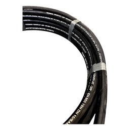 Mangueira Hidráulica 3/8 R1 Alta Pressão Trama de Aço C/ 10m - 3