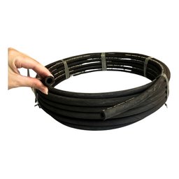 Mangueira Hidráulica 3/8 R1 Alta Pressão Trama de Aço C/ 10m - 4