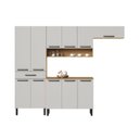 Ver imagem 3 de Cozinha Completa 4 Peças 11 Portas 1 Gavetas 1 Nicho Veneza Itatiaia
