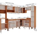 Ver imagem 3 de Cozinha Completa 8 Peças 100% Mdf Essência