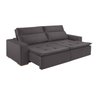 Sofá Retrátil e Reclinável 3 Lugares 190cm Veneza  - 4