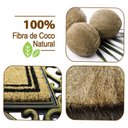 Ver imagem 3 de 1 Tapete Porta Capacho Fibra Coco Antiderrapante 45x75 Imp1