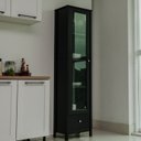 Ver imagem 1 de Cristaleira para Sala de Jantar Porta de Vidro 1 Gaveta 181cm x 42,9cm
