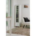 Ver imagem 1 de Cristaleira para Sala de Jantar Porta de Vidro 1 Gaveta 181cm x 42,9cm Branco