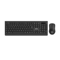 Kit Teclado e Mouse sem Fio com 104 Teclas Mouse 3 Botoes 10 - 1