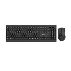Kit Teclado e Mouse sem Fio com 104 Teclas Mouse 3 Botoes 10