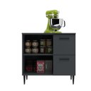 Ver imagem 2 de Balcao De Cozinha Canto Reto 2 Portas Barbara