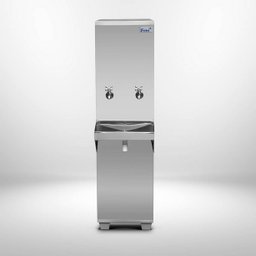 Bebedouro Industrial Aço Inox 25l Coluna Frisbel 127v 2 Torneiras - 4