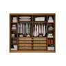 Guarda Roupa Casal 6 Portas 8 Gavetas Santoro Ripado-cumaru Móveis Novo Horizonte - 4