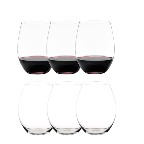 Kit com 6 Copos para Vinho "o" Riedel Cabernet Merlot 600ml