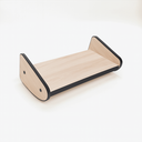 Ver imagem 3 de Apoio Descanso Base Suporte para Pés Escritório Home Office Madeira Amantea