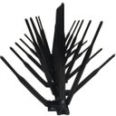 Ver imagem 3 de 152 Espículas Anti Pombos Gatos Repelente Preta 33 Cm