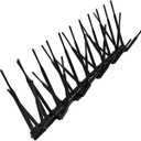 Ver imagem 1 de 152 Espículas Anti Pombos Gatos Repelente Preta 33 Cm