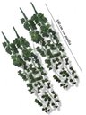 Ver imagem 3 de Kit 4 Pendente de Hera Trepadeira Artificial 100cm Decoração