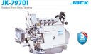 Ver imagem 1 de Overlock 4 Fios com Corte de Linha Cilindrica-jk797di4-jack