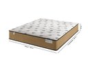 Ver imagem 3 de Cama Box Preto + Colchão Queen Smart Classic Preto (158x198x64) - Molas Ensacadas - Plumatex
