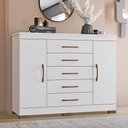 Ver imagem 1 de Comoda Essence 5 Gavetas e 2 Portas 100% em MDF