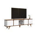Ver imagem 5 de Rack Para TV até 60 Polegadas 217cm Cantos Curvos Pisa Yescasa