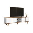 Ver imagem 5 de Rack Para TV até 60 Polegadas 217cm Cantos Curvos Pisa Yescasa