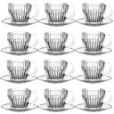 Ver imagem 1 de Jogo 24 Peças Xícaras Café com Pires 110ml Império Wolff Vid