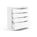 Ver imagem 2 de Cômoda Casal M260 C/ 4 Gavetas Canela - Kappesberg
