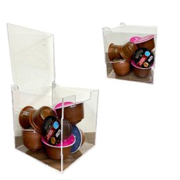 Porta Cápsulas Cristal 11cm - Dolce Gusto Nespresso - 4