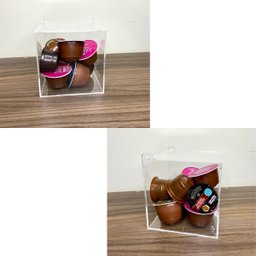 Porta Cápsulas Cristal 11cm - Dolce Gusto Nespresso - 3