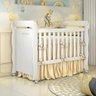 Quarto De Bebê Berço Mini Cama Cômoda Branco - 7