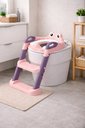 Ver imagem 2 de Assento Redutor Infantil para Vaso Sanitário - Rosa