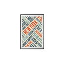 Ver imagem 1 de POSTER C/ MOLDURA E PASSEPARTOUR LOFT NEW YORK DISTRICTS 40 BTC Decor