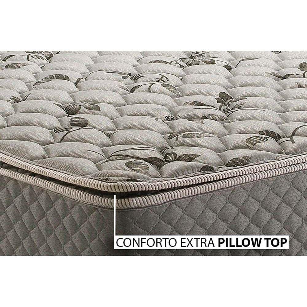 Colchão Solteiro Anatômico AG 65 Fort Black Pillow Top (88x188x22) - Herval - 2