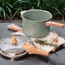 Ver imagem 2 de Panela de Pressão Fundo de Indução 4,2l Premium Verde Brinox