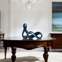 Ver imagem 3 de Dupla Esculturas Decorativas de Cerâmica Infinito Azul Marbella