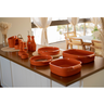 Porta Utensílios em Porcelana Assar e Servir 10,5x15cm Germer Laranja - 3
