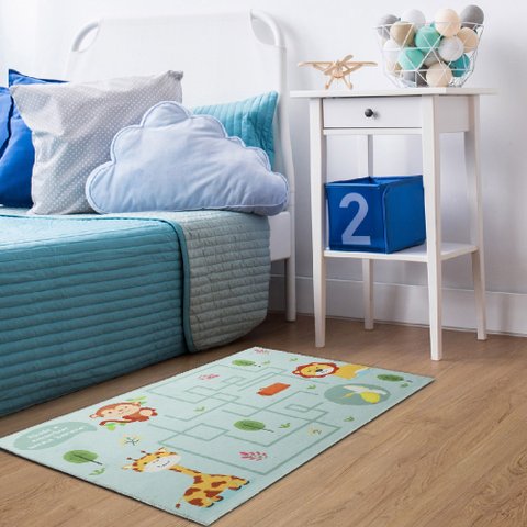 Tapete Infantil Antid. Super Macio 70x100 Joy Zoo