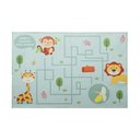 Ver imagem 2 de Tapete Infantil Antid. Super Macio 70x100 Joy Zoo