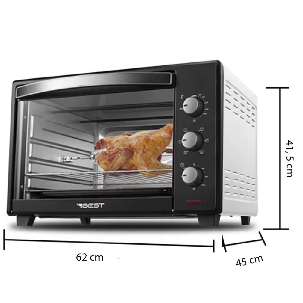 Cooktop 5 Bocas Amarelo + Forno de Eletrico 60 Litros 127v - 4