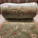 Ver imagem 2 de Cobertor Manta Solteiro Fofinha 2,20 X 1,50 - Ursinho