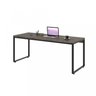 Kit Escritório 2 Peças Mesa Diretor Industrial 180cm e Estante 5 Prateleiras - 9
