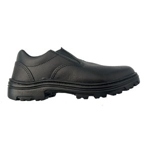 Sapato Elástico Couro Relax Terra Fortz Preto Cod. 130