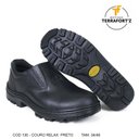 Ver imagem 3 de Sapato Elástico Couro Relax Terra Fortz Preto Cod. 130