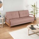 Ver imagem 2 de Sofá Cama Linho Azaléia Yescasa