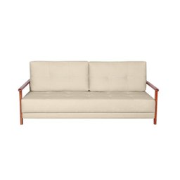 Sofá Cama Linho Azaléia Yescasa - 6