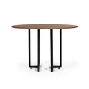 Ver imagem 2 de Mesa de Jantar 4 Lugares 120cm Redonda Industrial Dommus Noronha - Straub Web
