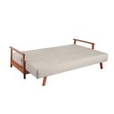 Ver imagem 3 de Sofá Cama Linho Azaléia Yescasa