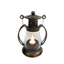 Ver imagem 1 de Mini Lamparina Led Decorativa Ouro Envelhecido 11cm Vela Artificial Branco Quente com Alça
