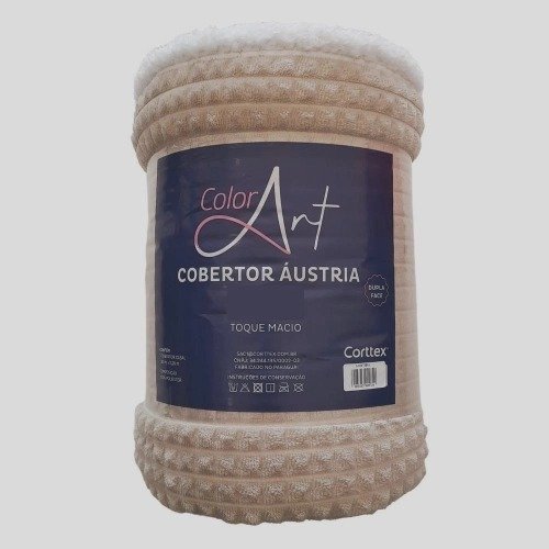 Cobertor Sherpa Corttex Casal Diamond diam63014000 Creme - 2